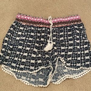 Colorful shorts from Francesca’s.